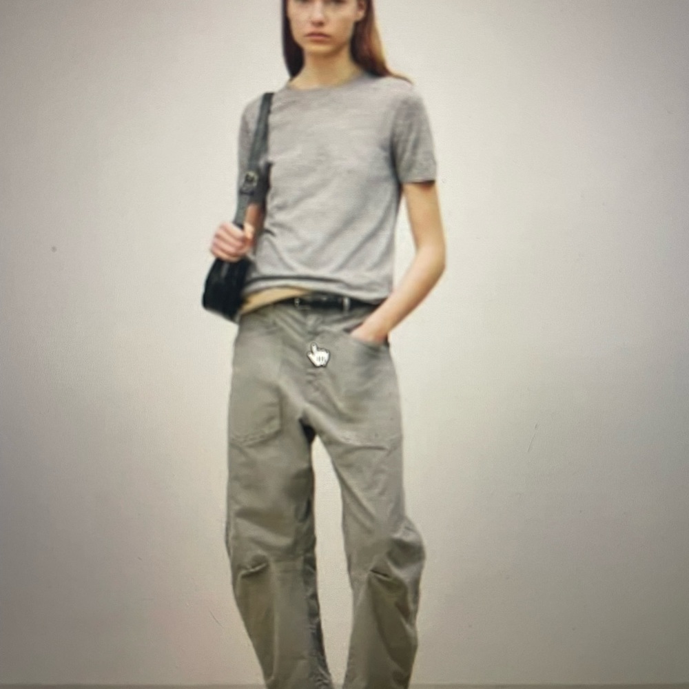 Nili Lotan Shon pant, Grey, size 10